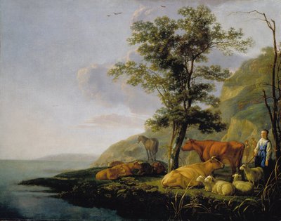 Cattle near a River by Aelbert Cuyp